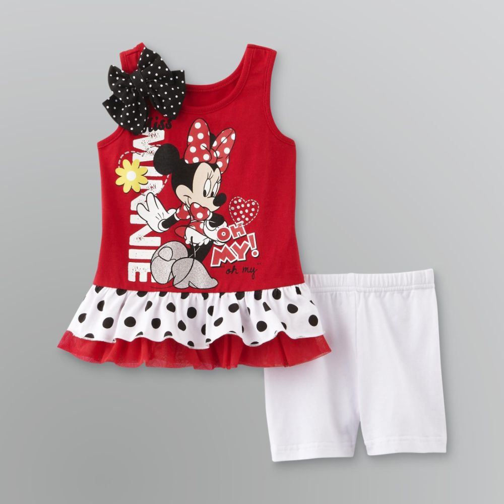 Minnie Mouse Toddler Girl's Minnie Mouse Leggings Set at Kmart.com