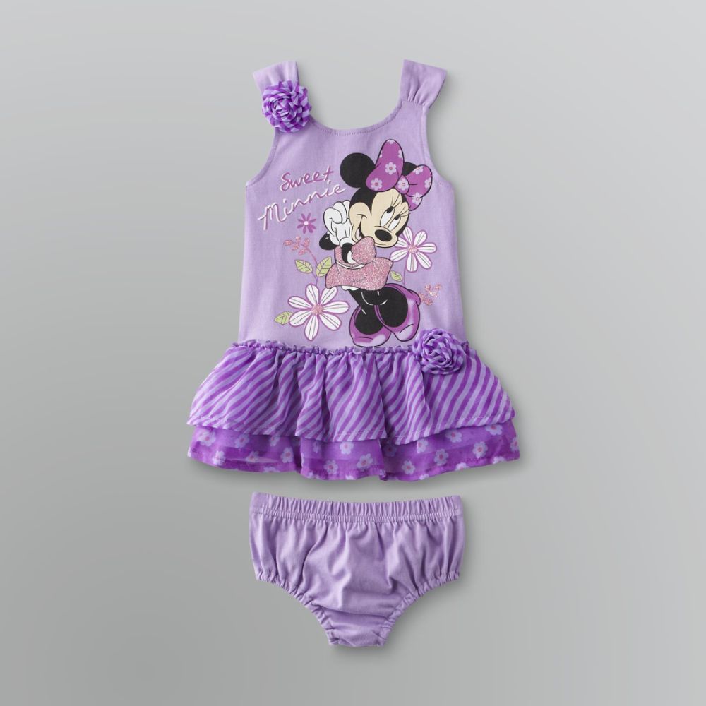 Minnie Mouse Infant and Toddler Girl's Sweet Minnie Dress at Kmart.com