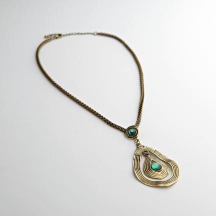 Kardashian Kollection Golden Modern Jeweled Necklace at Sears.com