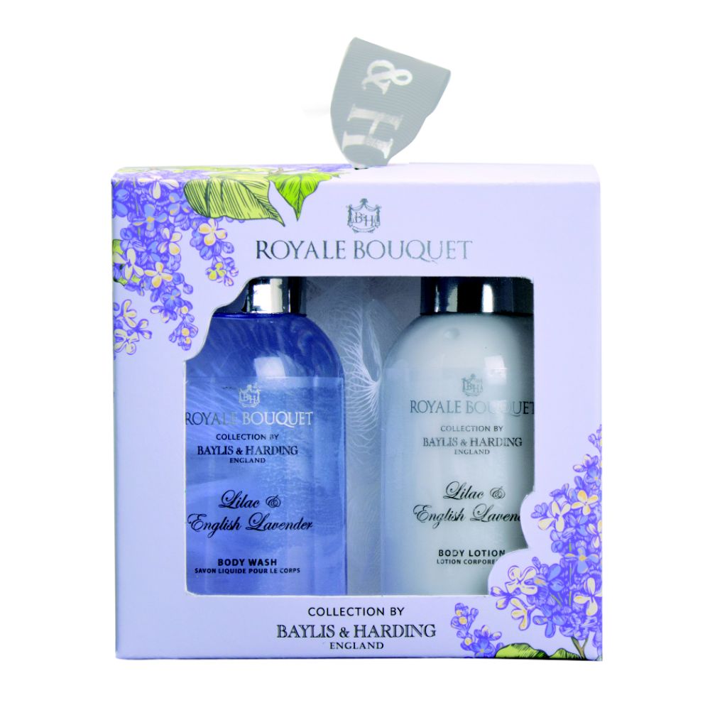 Baylis & Harding Royale Bouquet Lilac & English Lavender Cube Set at Kmart.com
