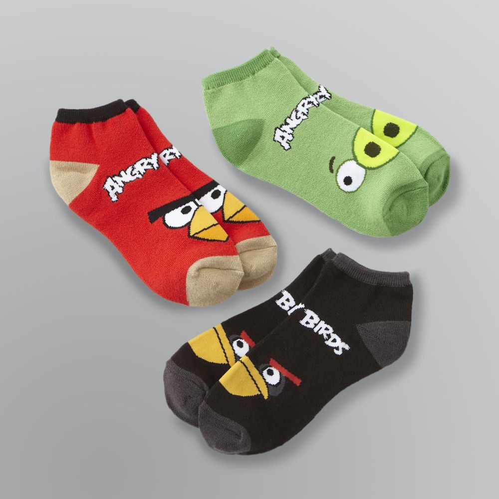 Girl's Low-Cut Ankle Socks - 3 Pairs at Kmart.com
