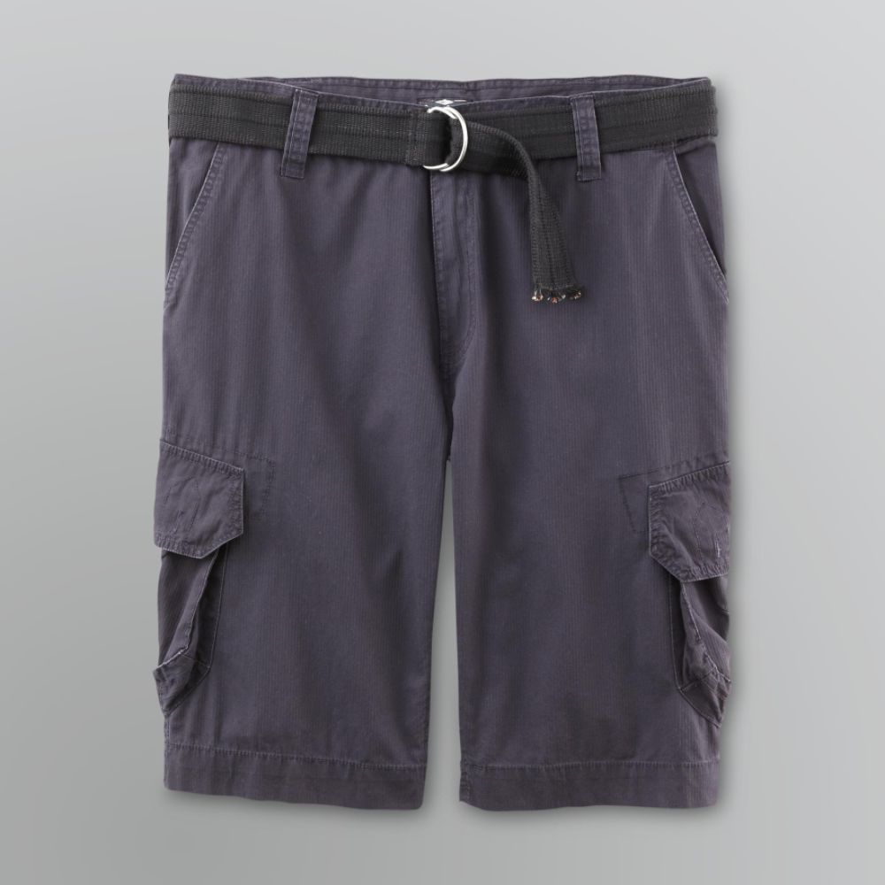 Overdrive Men's Belted Cargo Shorts