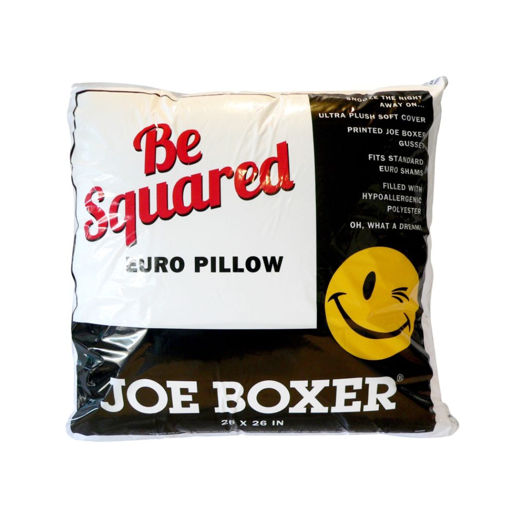 Joe Boxer Be Squared Euro Pillow at Kmart.com