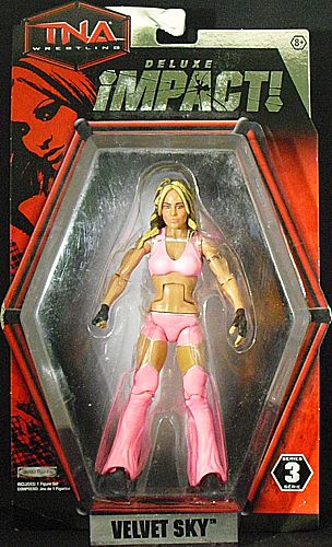 TNA Velvet Sky - TNA Deluxe Impact 3 Toy