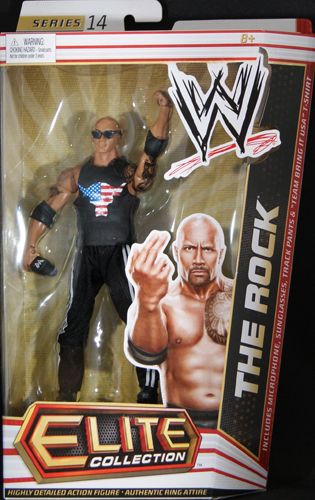 WWE The Rock - WWE Elite 14 Toy Wrestling Action Figure at Kmart.com