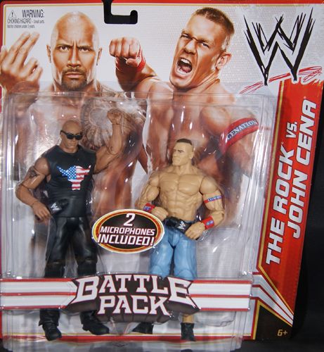 WWE The Rock & John Cena - WWE Battle Packs 15 Toy Wrestling Action Figures at Kmart.com