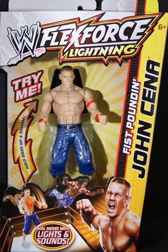 John Cena - WWE Flex Force Lightning Toy Wrestling Action Figure