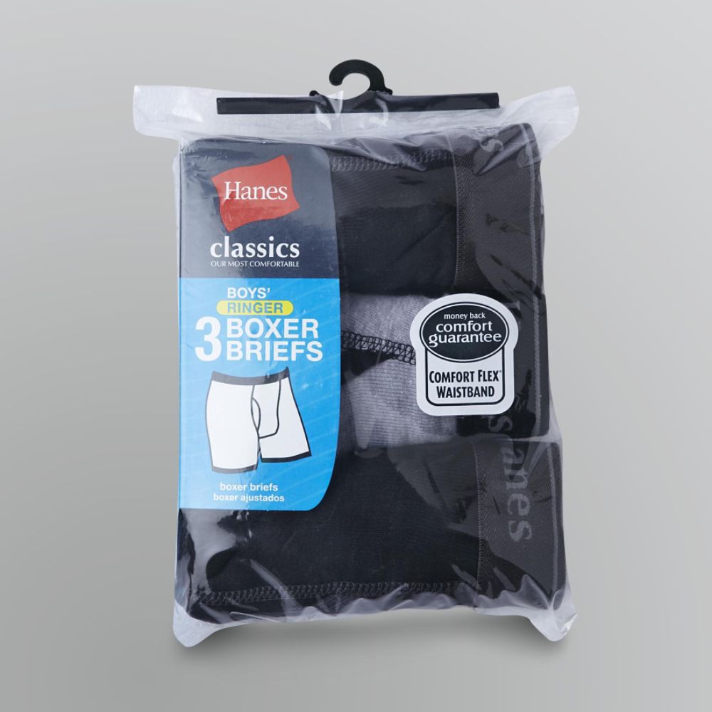 Hanes Boy's Boxer Briefs - 3 Pairs at Sears.com