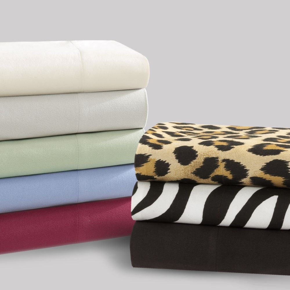 Premier Comfort Softspun All Season Twin Zebra Sheet Set