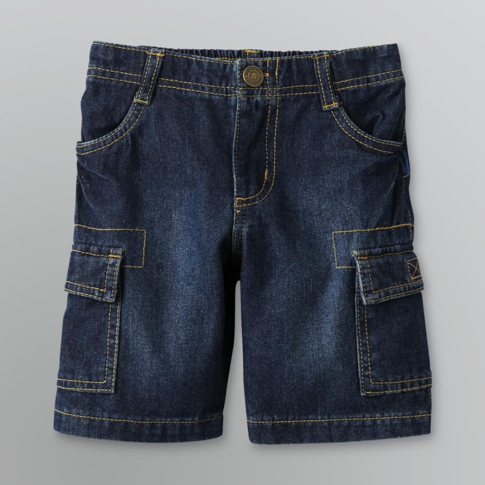 Miniville Infant and Toddler Boy's Denim Cargo Shorts at Sears.com