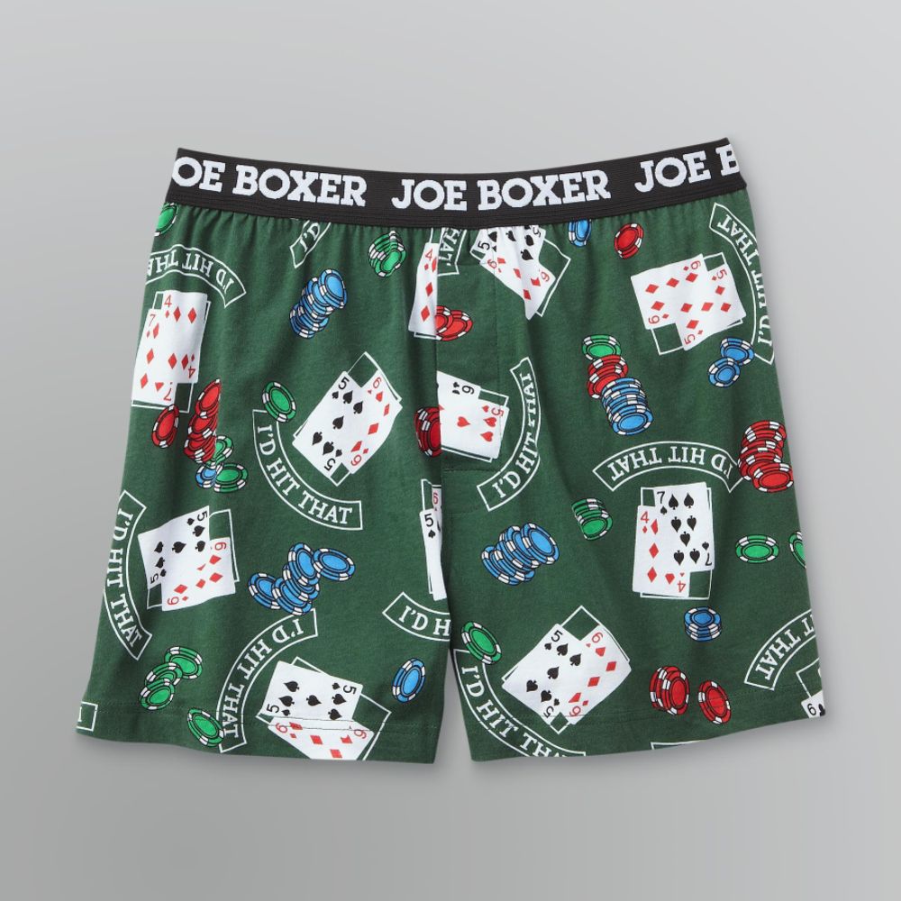Joe Boxer Men's Boxer Shorts - Blackjack at Kmart.com