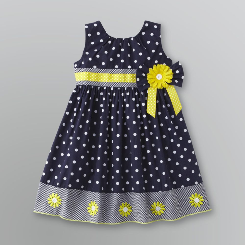 Blueberi Boulevard Infant and Toddler Girl's Sunflower Dress at Sears.com