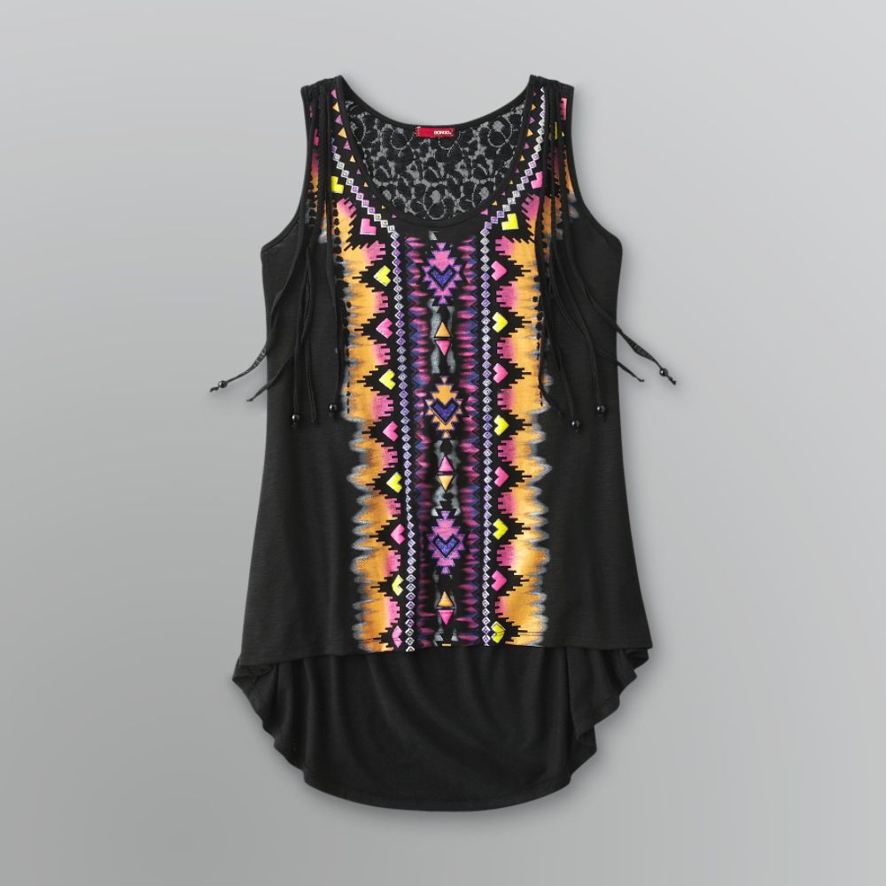 Bongo Junior's Lace Back Southwest Tank Top at Kmart.com