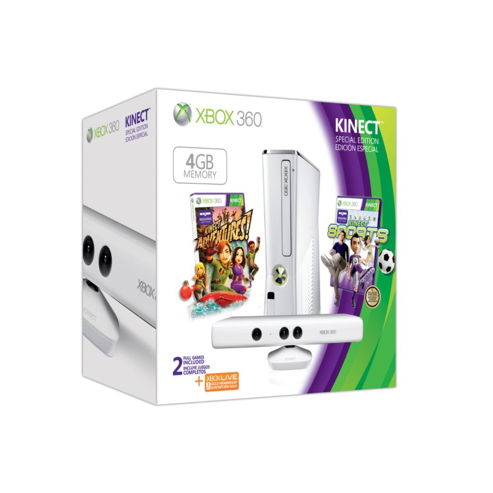 Microsoft Xbox 360® Special Edition Kinect™ Family Bundle at Kmart.com