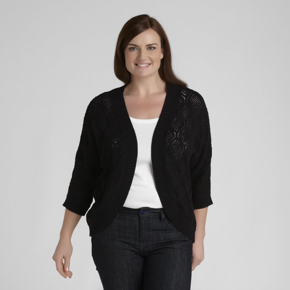 Beverly Drive Women's Plus Dolman Sleeve Sweater at Sears.com