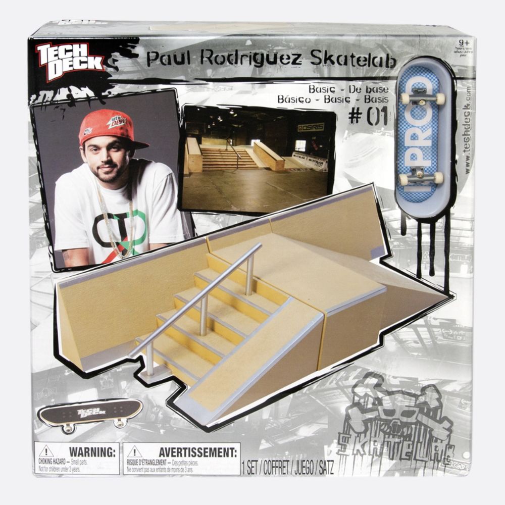 Tech Deck Paul Rodriguez Small Skate Lab - Stairs and Wall Obstacle at Kmart.com