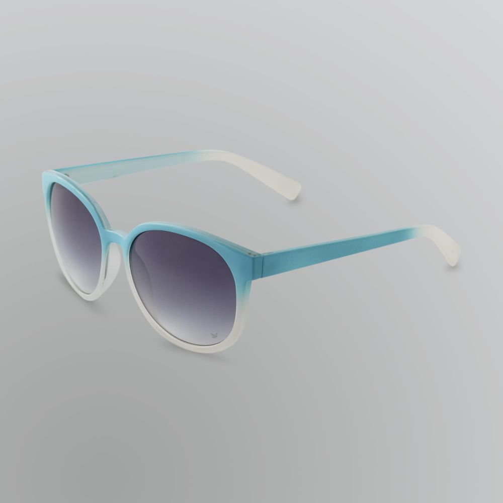 Dream Out Loud by Selena Gomez Junior's Retro Aqua & White Sunglasses at Kmart.com