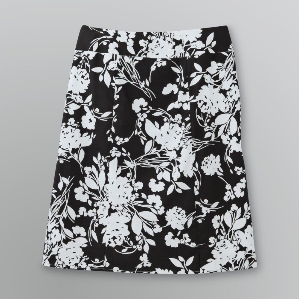 Covington Petite's Flared Floral Skirt at Kmart.com