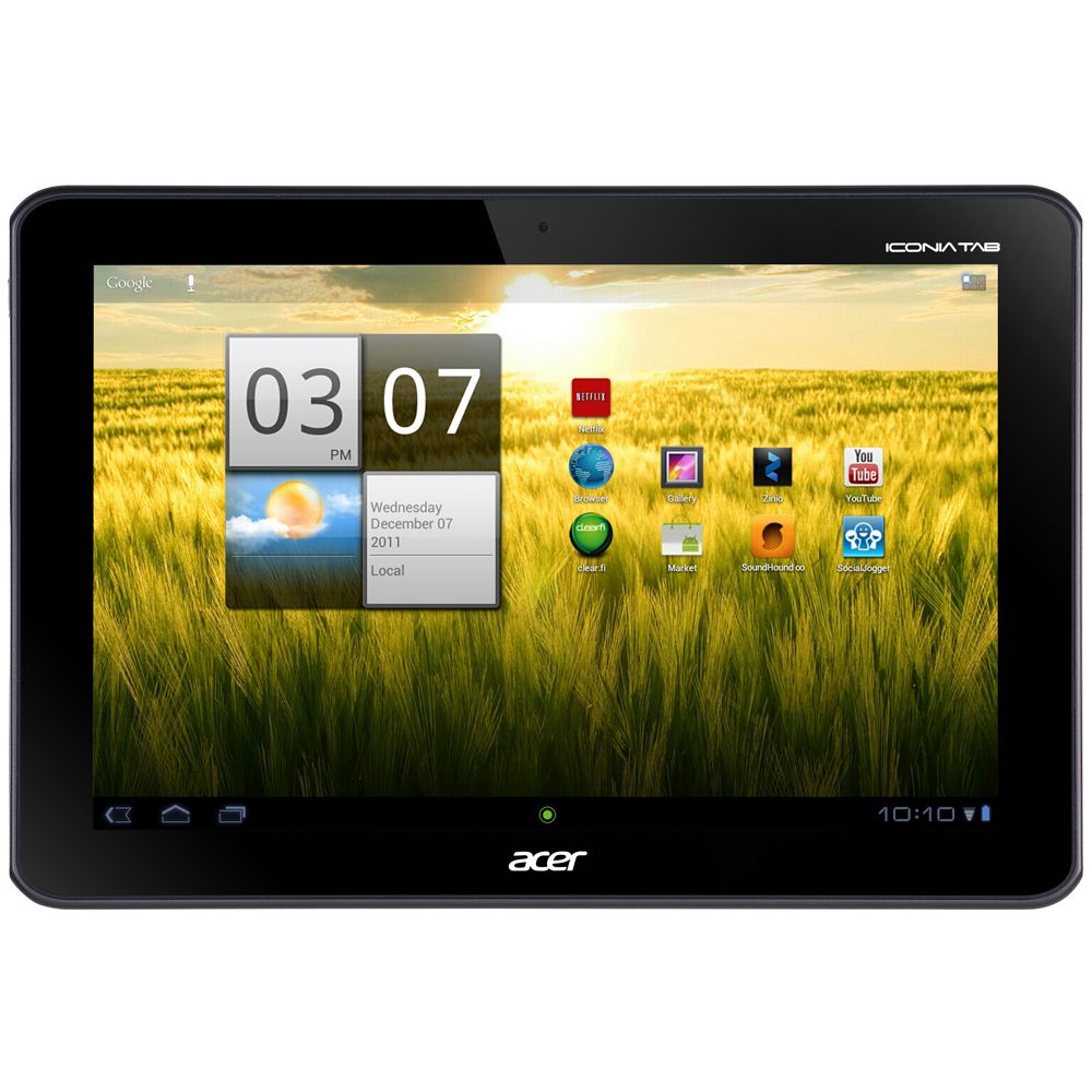Acer Iconia Tab A200-10G08U 10.1" 1GB DDR2 8GB Android 3.2 Touch Screen Tablet PC-Titanium Gray at Kmart.com