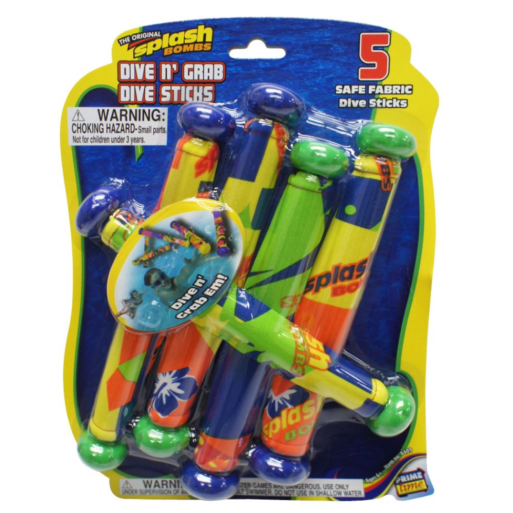 Dive N’ Grab Dive Sticks - Yellow Fabric at Kmart.com