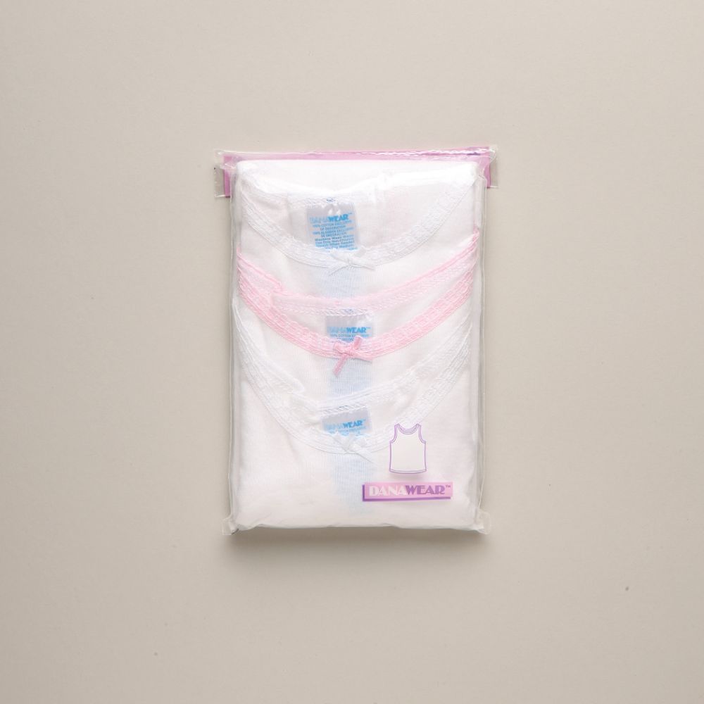 Dana Undies Toddler Girl’s Tank Tops 3 Pack White at Kmart.com