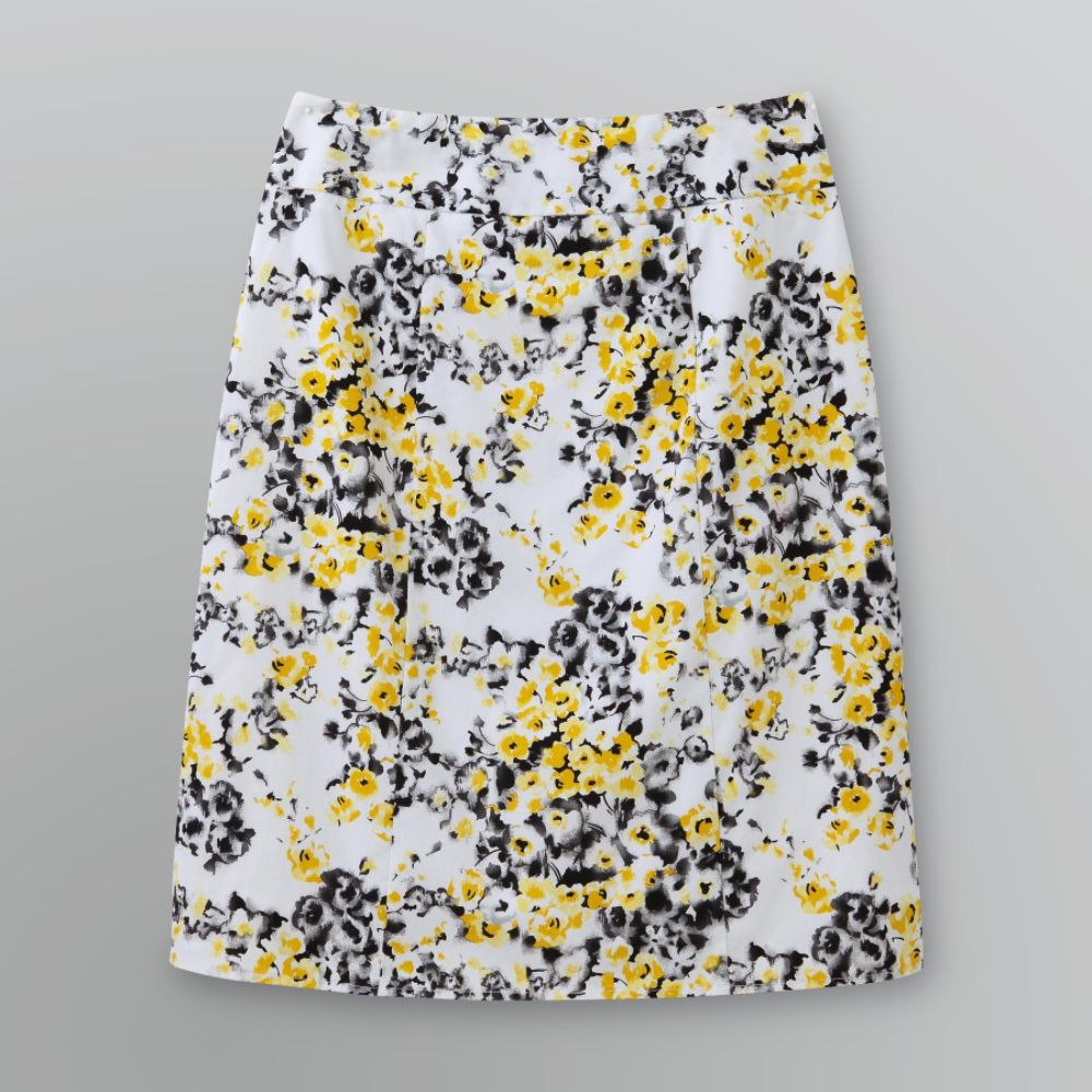 Covington Petite's Flared Floral Skirt at Kmart.com