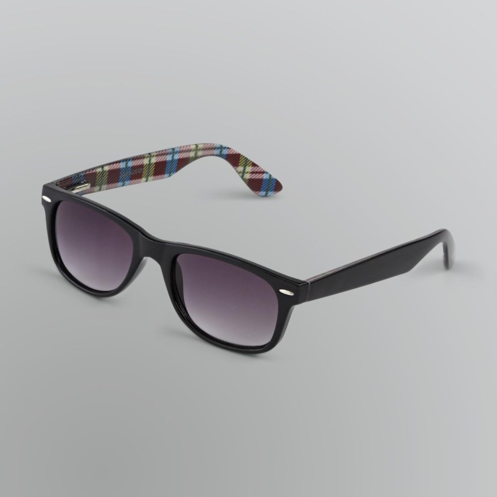 Joe Boxer Women's Retro Plaid Sunglasses