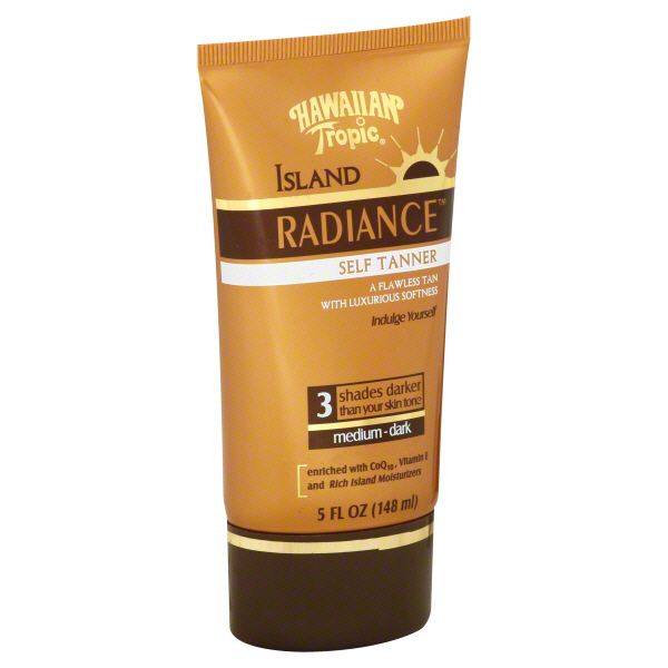Hawaiian Tropic Island Radiance Self Tanner, Medium-Dark, 5 fl oz (148 ml) at Kmart.com