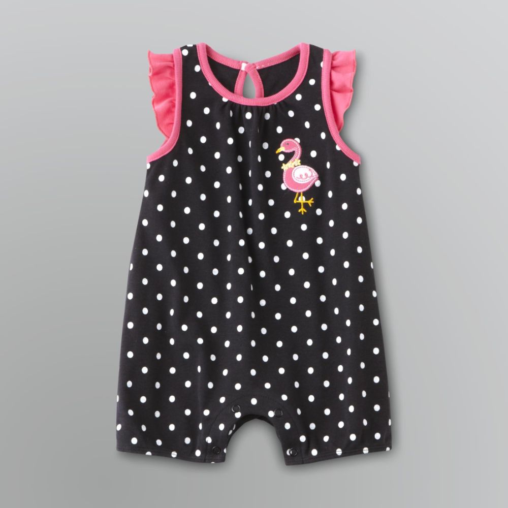Small Wonders Infant Girl's Dotted Romper at Kmart.com