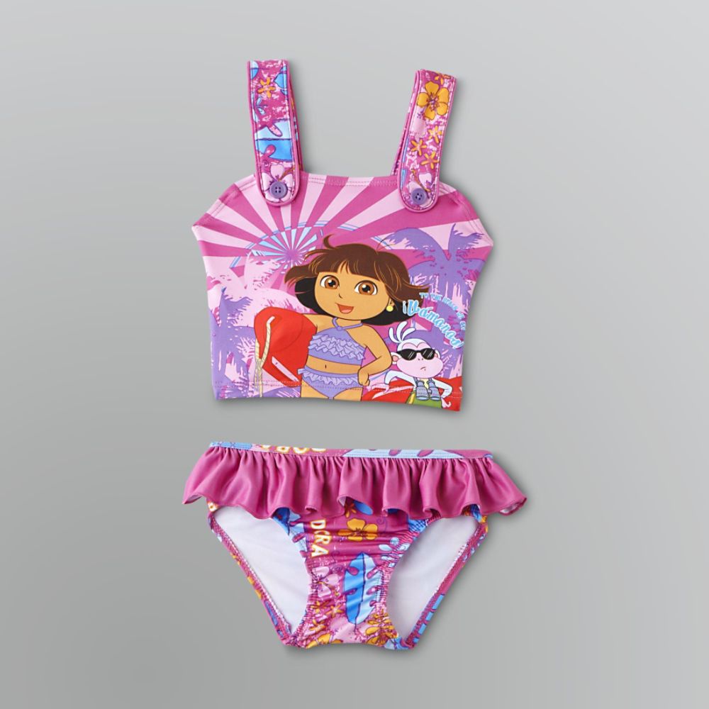 Dora The Explorer Infant & Toddler Girl's Tankini 2-Pc. Set at Kmart.com