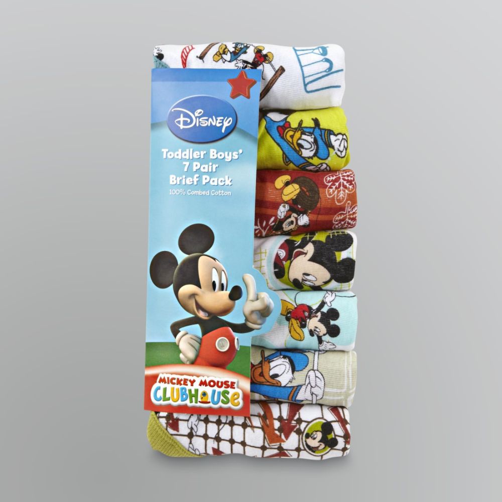 Disney Toddler Boy's Mickey Mouse Briefs 7-Pack at Kmart.com