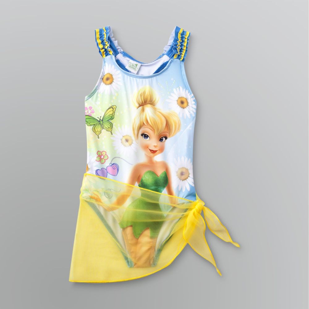 Disney Girl's Tinkerbell Fairy Swimsuit at Kmart.com