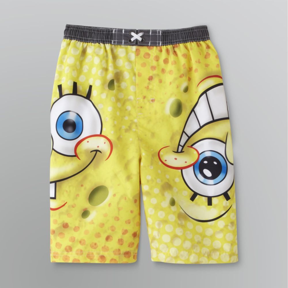 Nickelodeon Boy's SpongeBob SquarePants Swim Trunks at Kmart.com