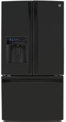 Kenmore Elite 31.0 Cubic Foot French-Door Bottom-Freezer Refrigerator Black Energy Star&174;