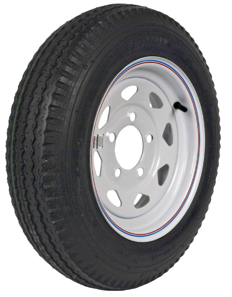Loadstar 530-12 LRB Trailer Tire and 5-Hole Custom Spoke Wheel at Sears.com