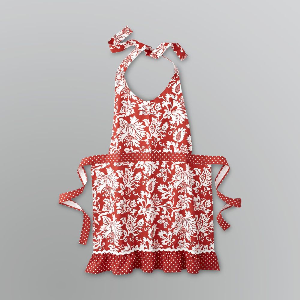 Sandra by Sandra Lee Damask Kitchen Apron at Sears.com