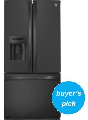 Kenmore Elite 25.0 Cubic Foot French-Door Bottom-Freezer Refrigerator Energy Star&174;