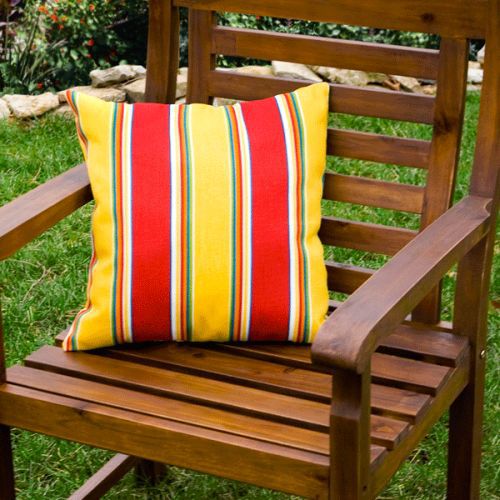 Greendale Home Fashions Outdoor Accent Pillows, Set of Two, Carnival Stripe at Sears.com