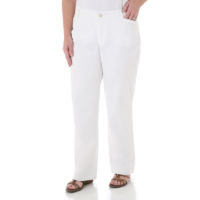 RIDERS CASUAL PANT  WHITE 18W M at Kmart.com