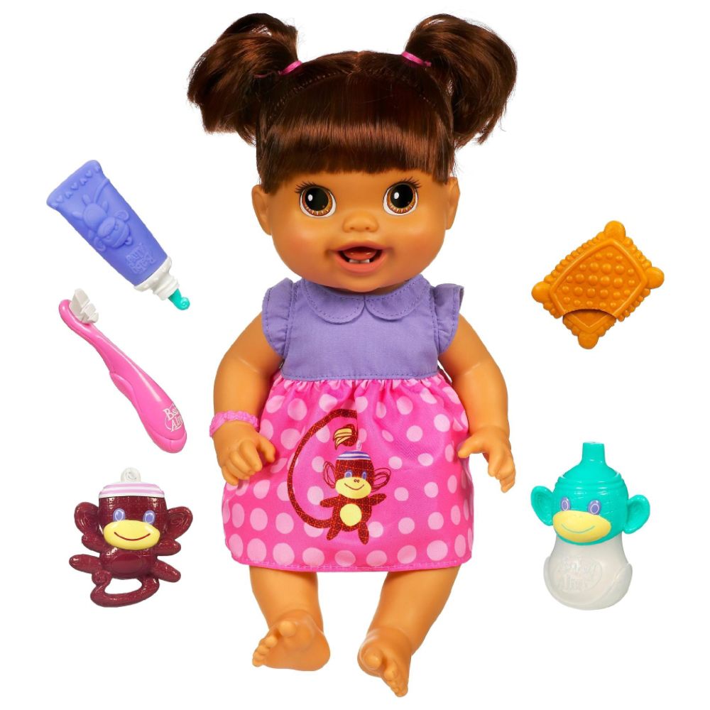 Hasbro BABY ALIVE BABY'S NEW TEETH Doll (Brunette) at Kmart.com