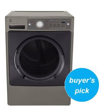 Kenmore Elite 7.3 cu. ft. Steam Gas Dryer, Metallic Gray at Sears.com