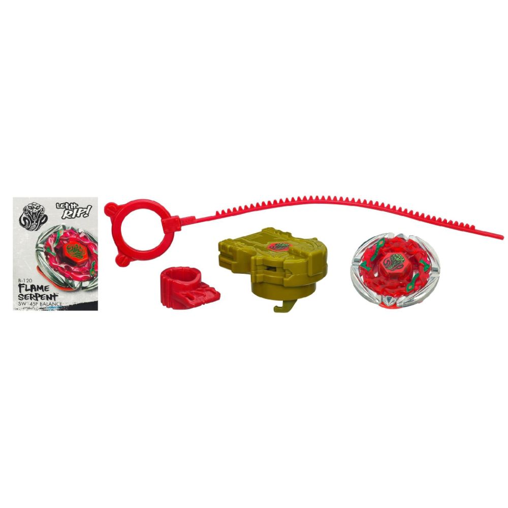 Beyblade METAL MASTERS B-120 FLAME SERPENT SW145F Top