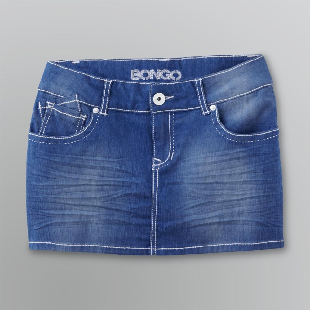 Bongo Junior's Faux Denim Mini Skirt at Kmart.com