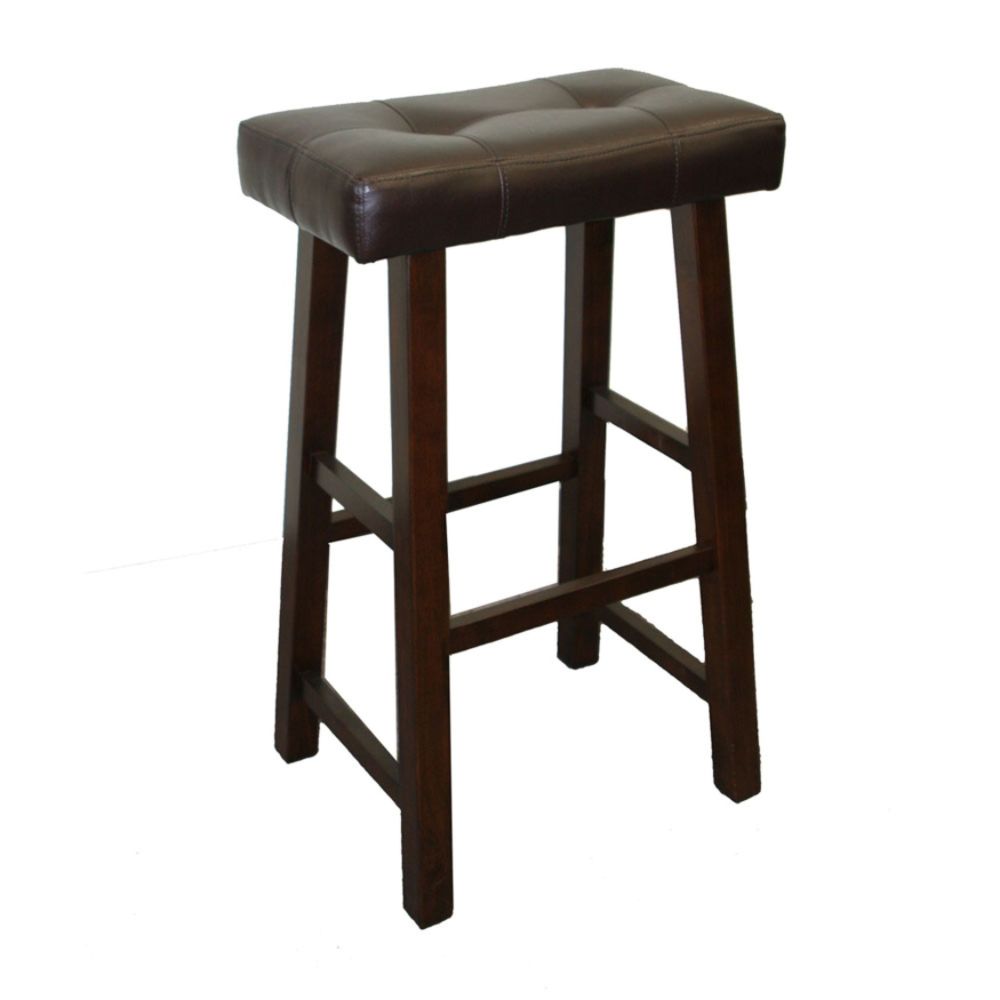 Tufted Saddle 29'' Barstool at Sears.com
