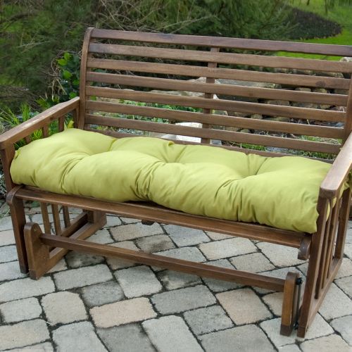Greendale Home Fashions 54 in. Outdoor Bench Cushion, Kiwi at Sears.com