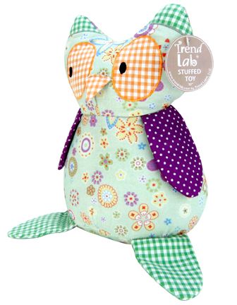 Trend-Lab&nbsp; STUFFED TOY - JELLY BEAN OWL