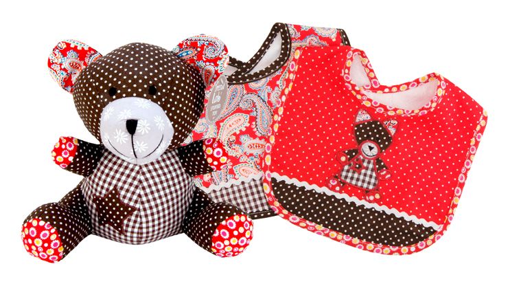 Trend-Lab CHOCOLATE KISS BIB AND BUDDY SET at Kmart.com