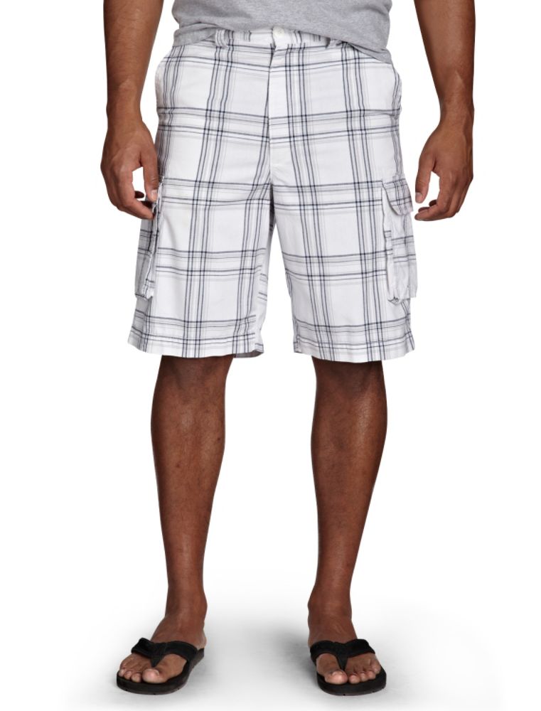 555 Turnpike Plaid Cargo Shorts at Kmart.com