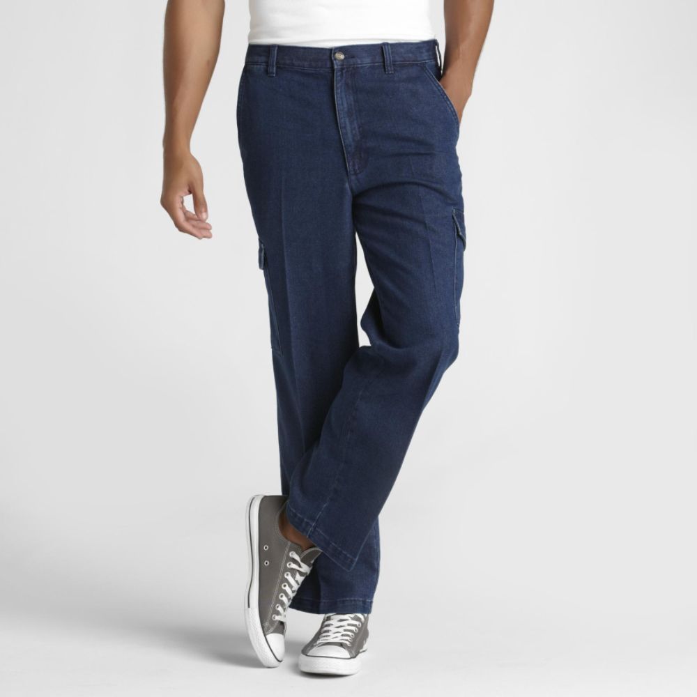David Taylor Men's Denim Cargo Pants at Sears.com