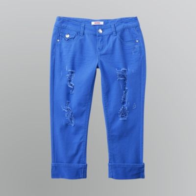 Bongo Junior's Plus Rolled-Cuff Color Jeans at Kmart.com